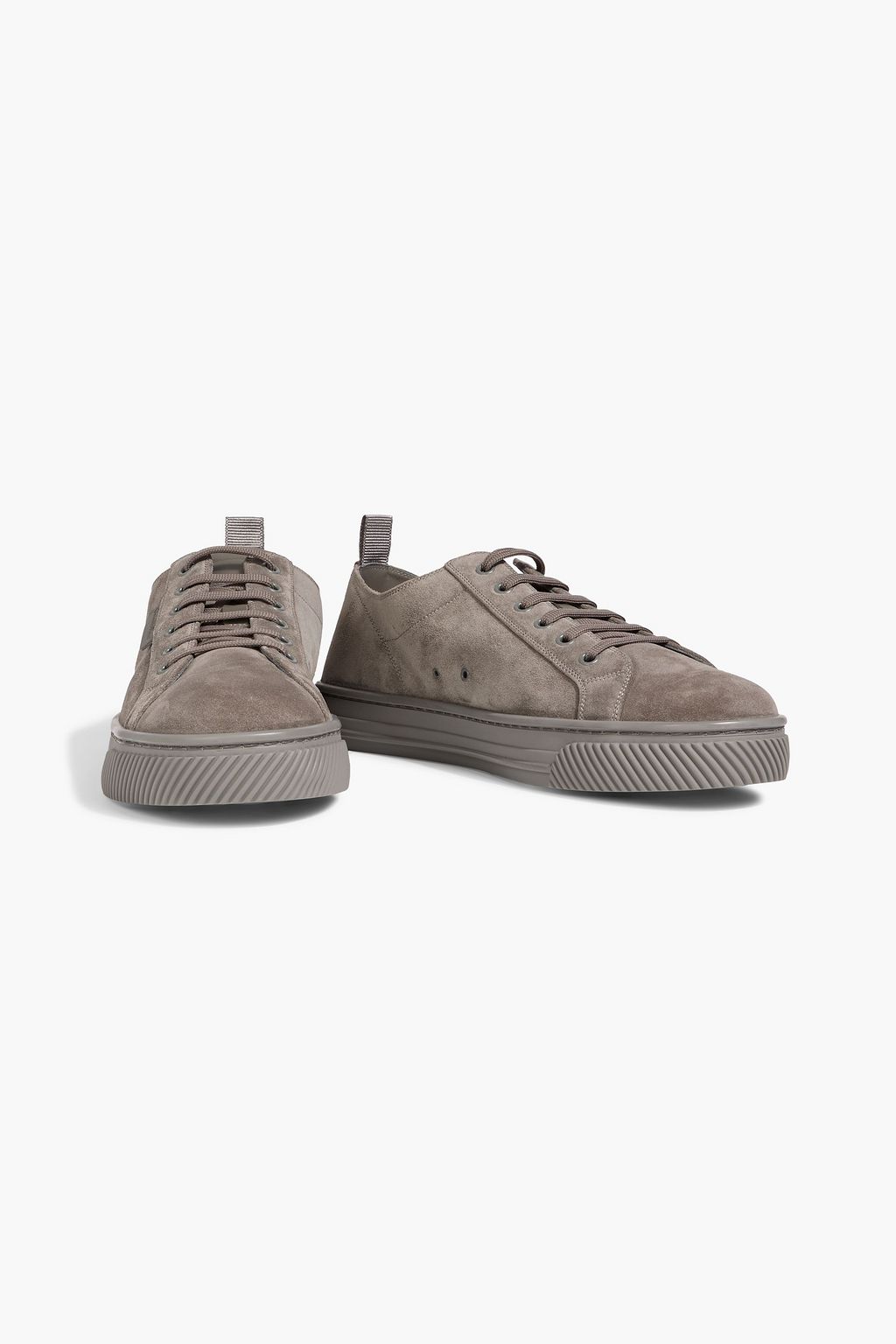 GIANVITO ROSSI 360 suede sneakers