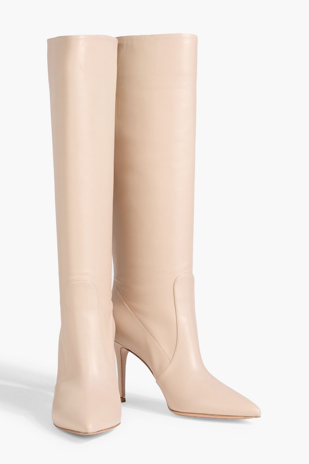 GIANVITO ROSSI Hansen leather knee boots