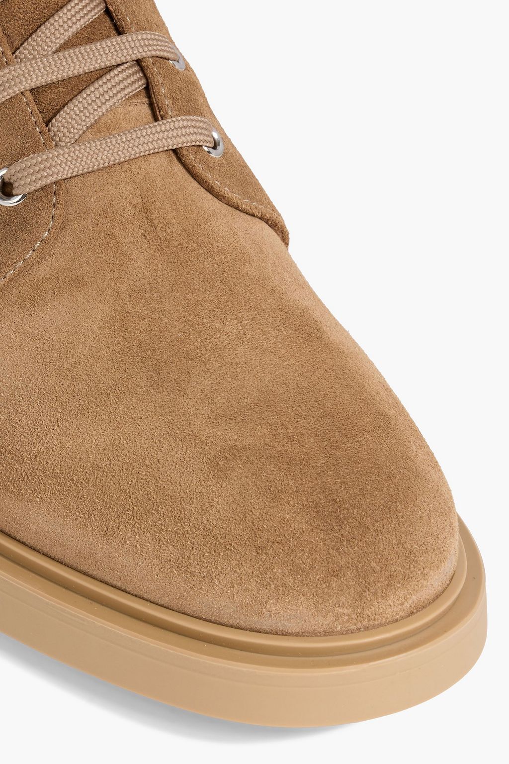 GIANVITO ROSSI Richard suede brogue boots