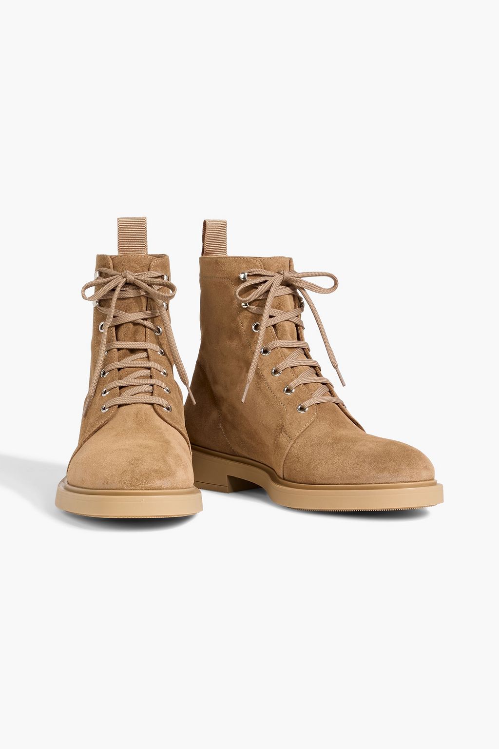 GIANVITO ROSSI Richard suede brogue boots