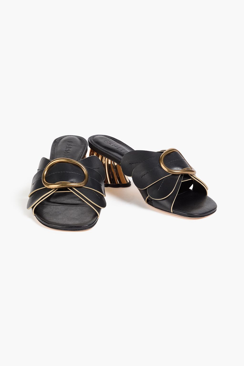 FARM RIO Embellished leather sandals