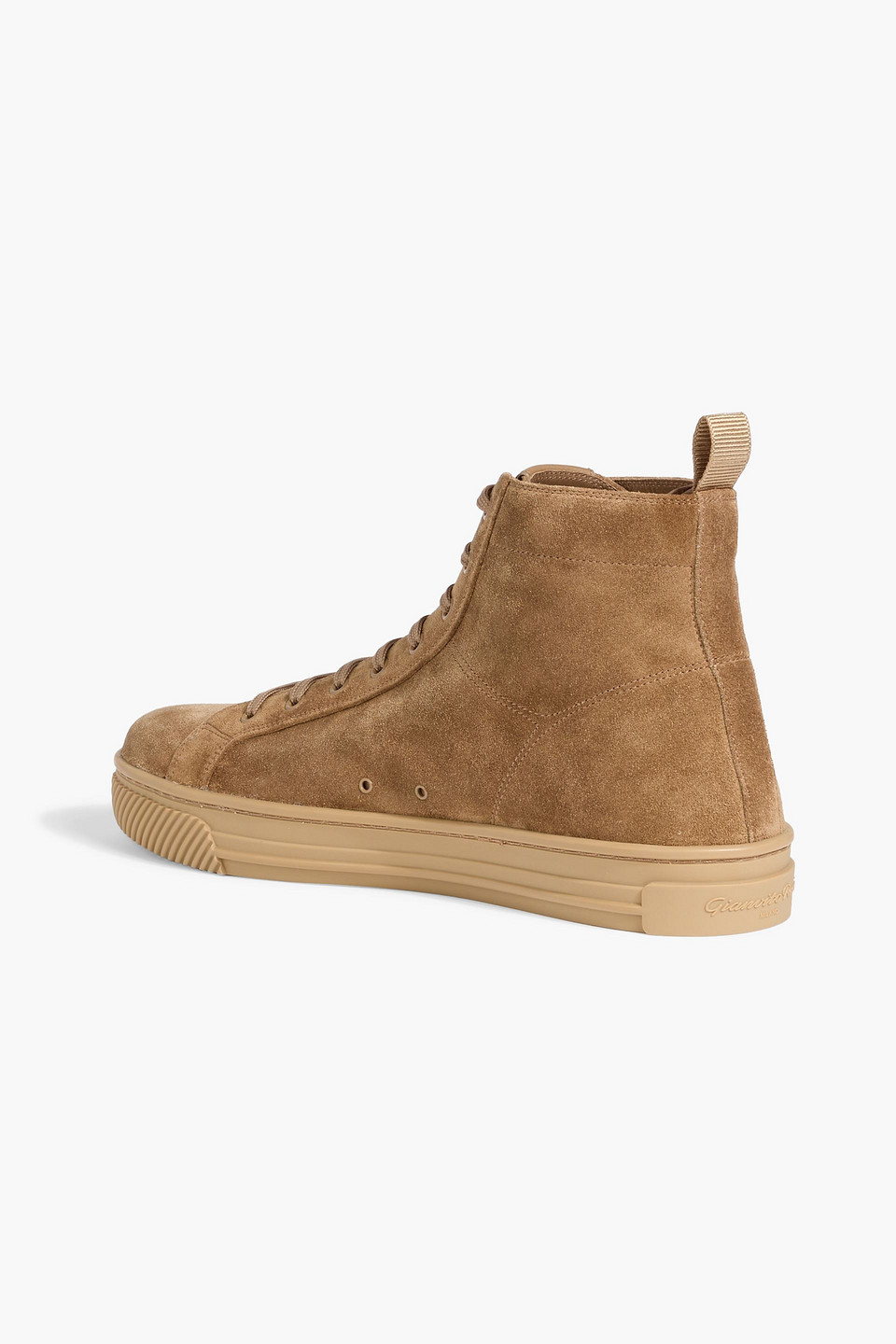 Gianvito Rossi 360 Suede High-top Sneakers In Multi
