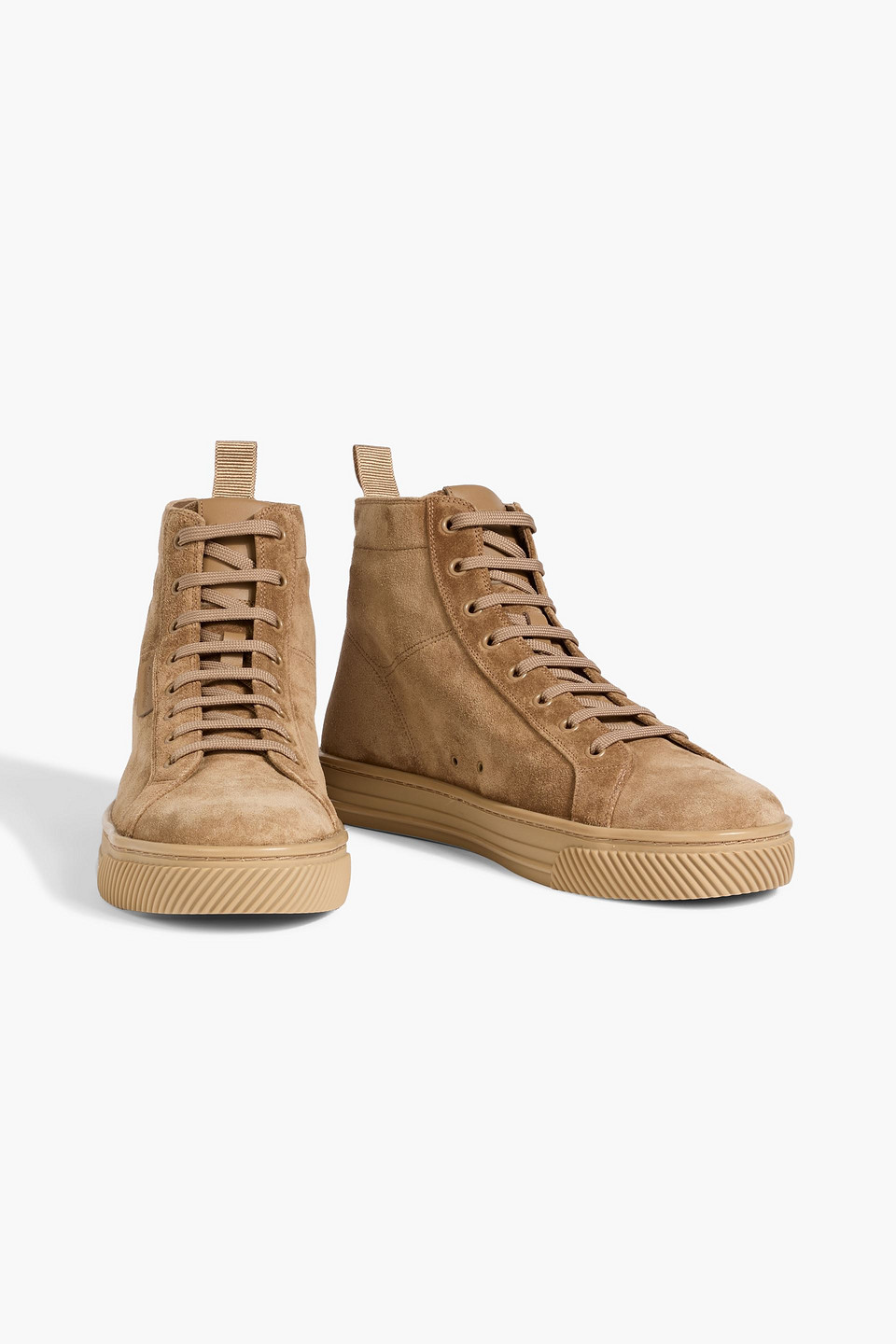 Gianvito Rossi 360 Suede High-top Sneakers In Multi