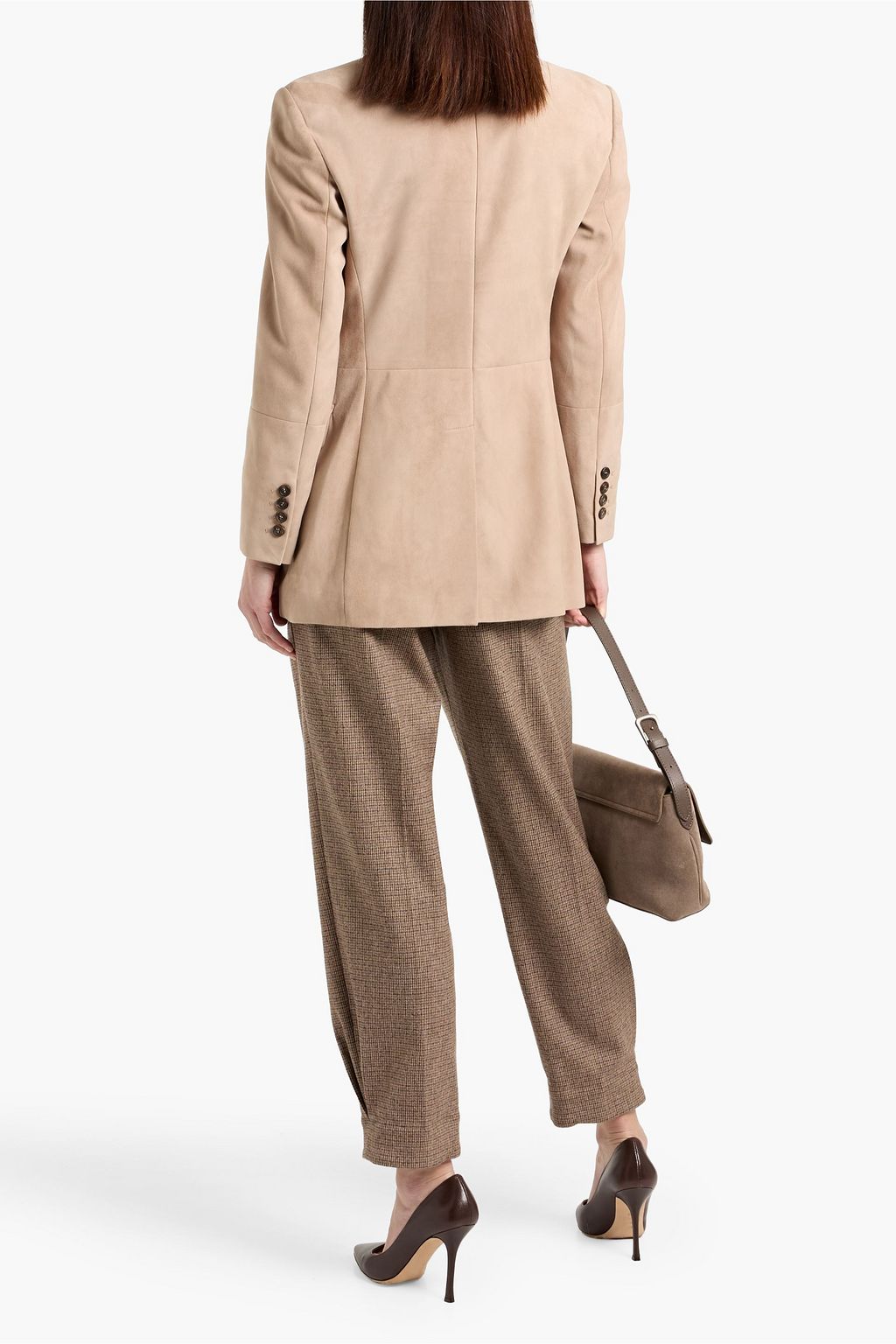 BRUNELLO CUCINELLI Suede blazer