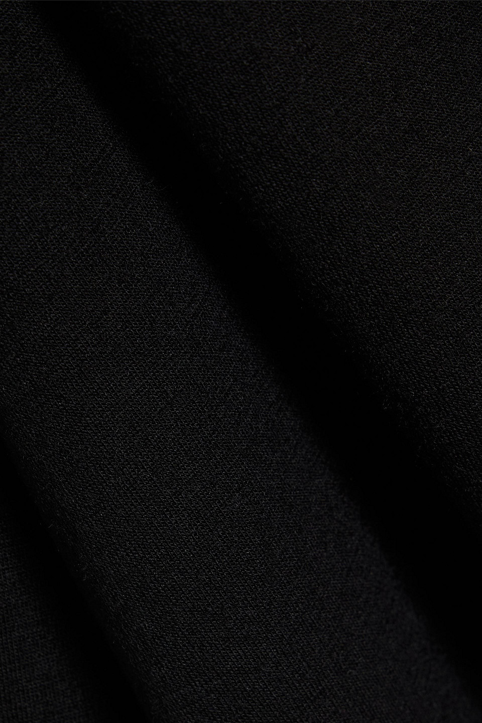 Brunello Cucinelli Draped Wool-blend Jersey Maxi Dress In Black