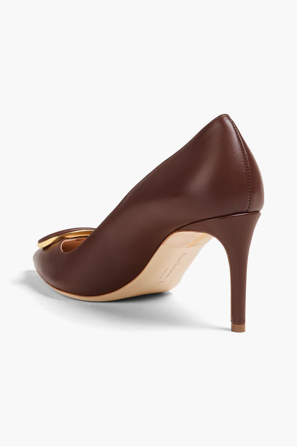 RUPERT SANDERSON New Nada Double Pebble leather pumps