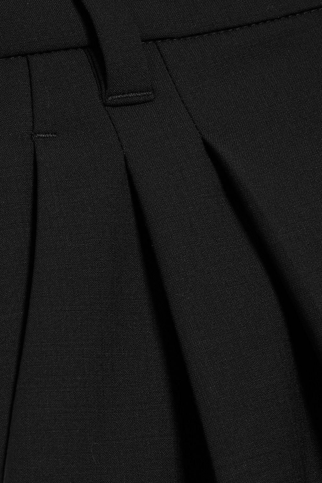 BRUNELLO CUCINELLI Hose mit weitem Bein aus einer Wollmischung mit Falten