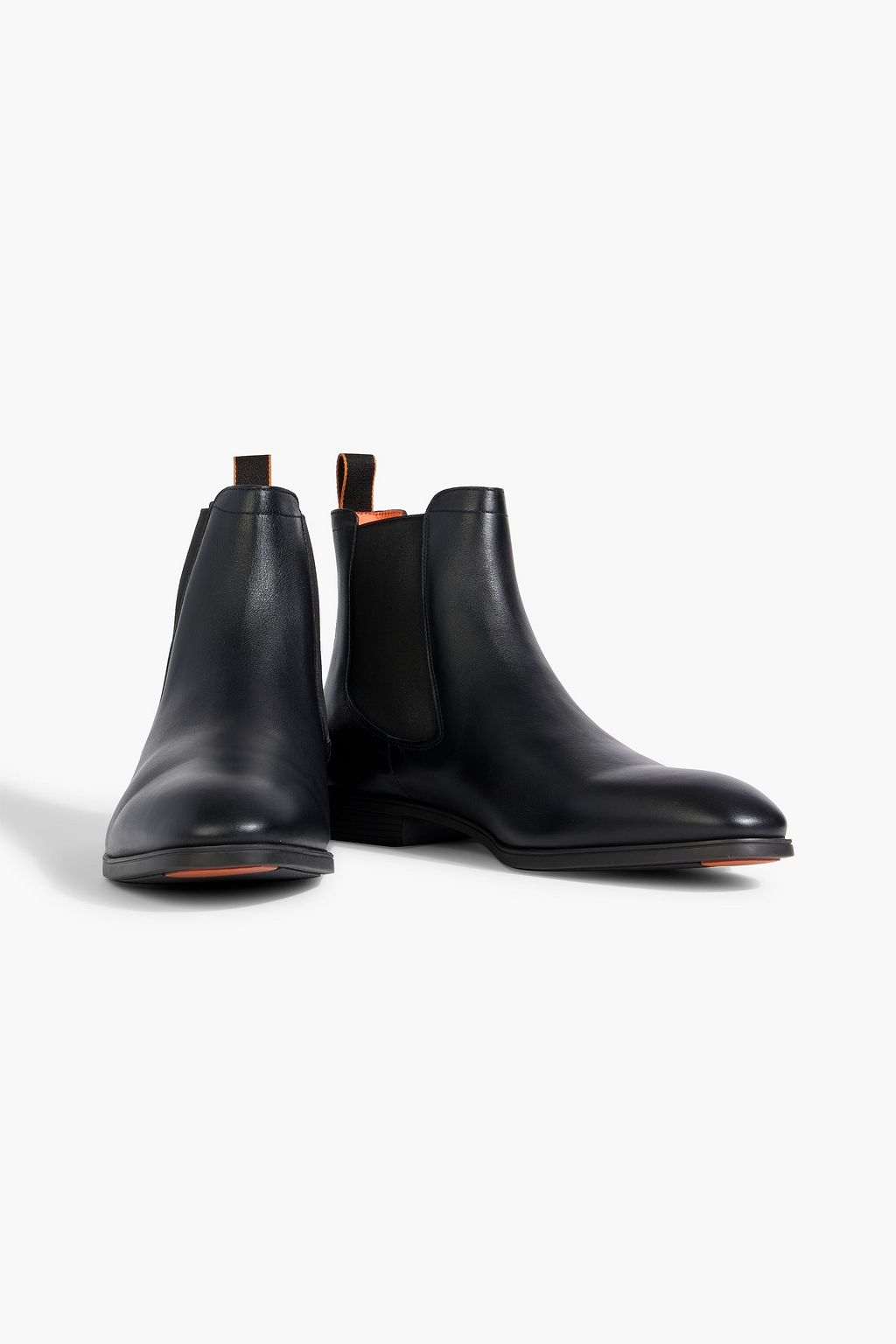SANTONI Deto leather Chelsea boots