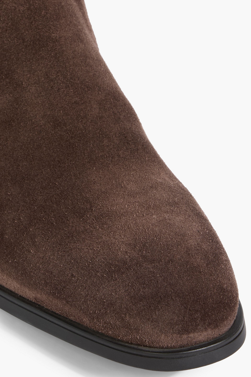 Santoni Detoxify Suede Chelsea Boots In Brown