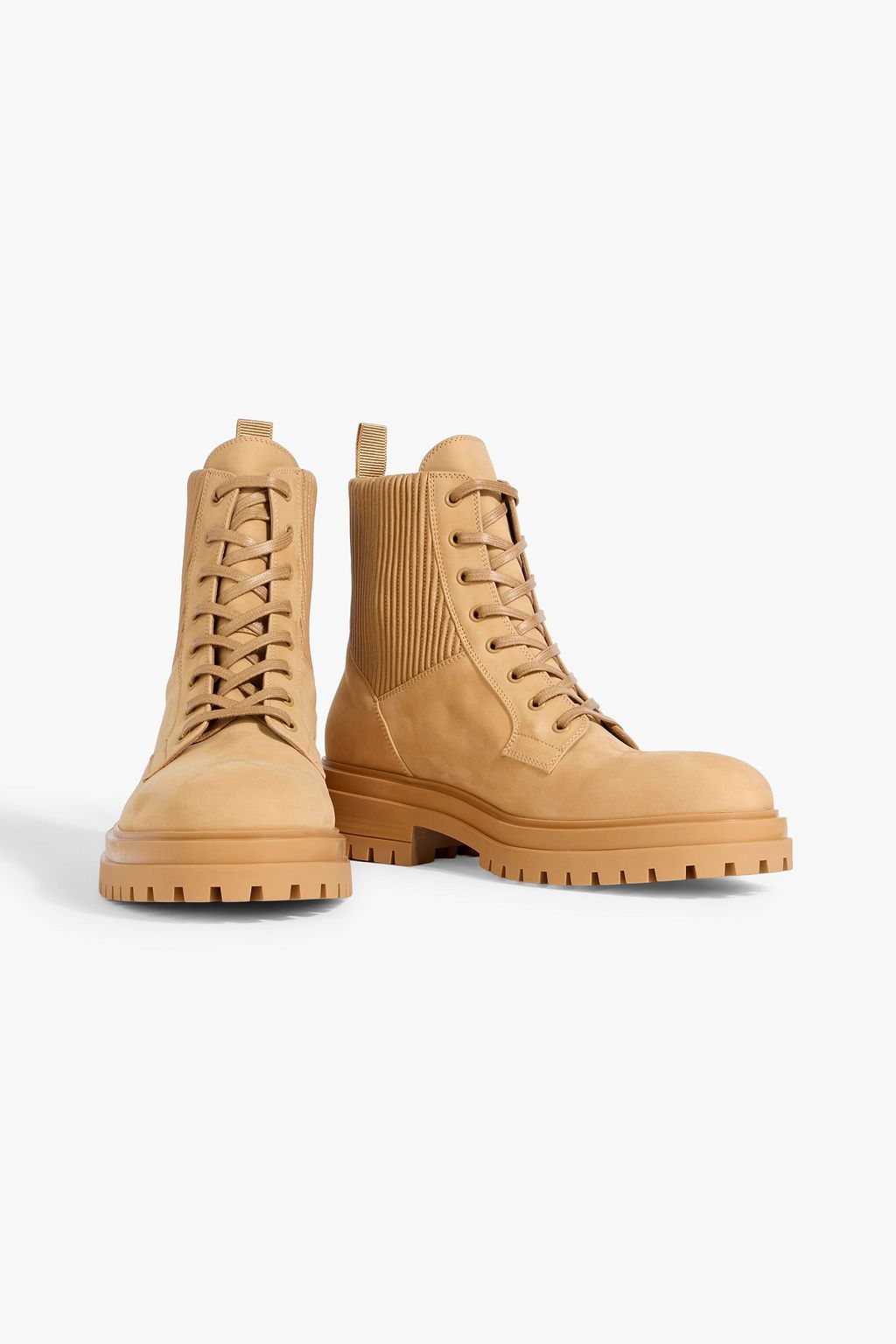 GIANVITO ROSSI Martis suede brogue boots