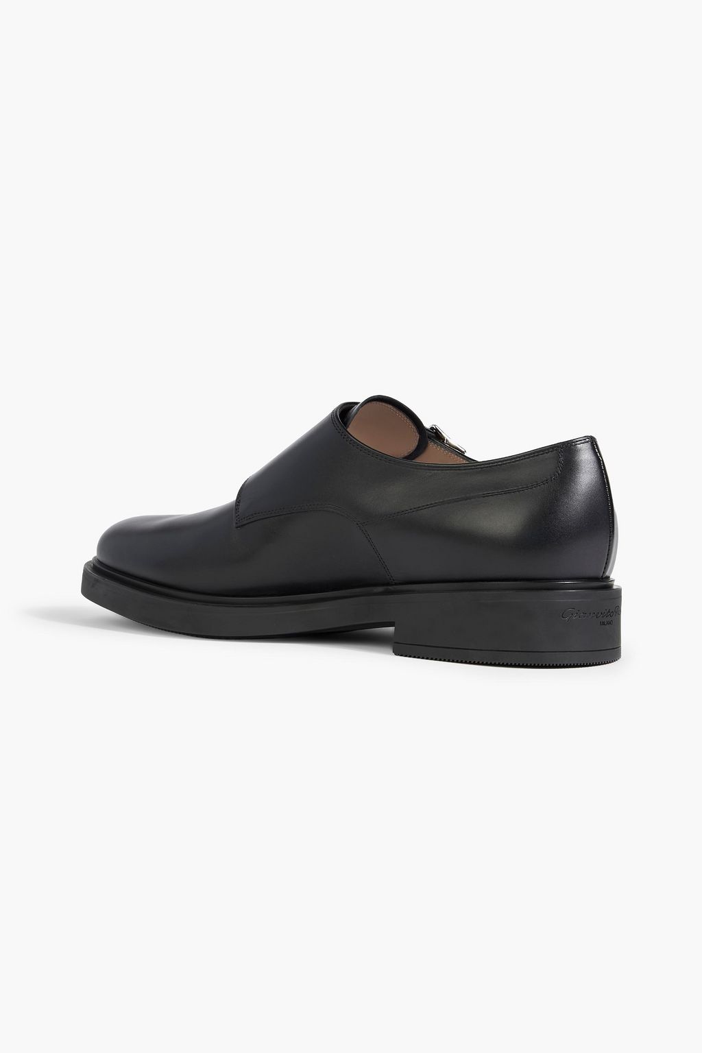 GIANVITO ROSSI Scott leather monk-strap shoes