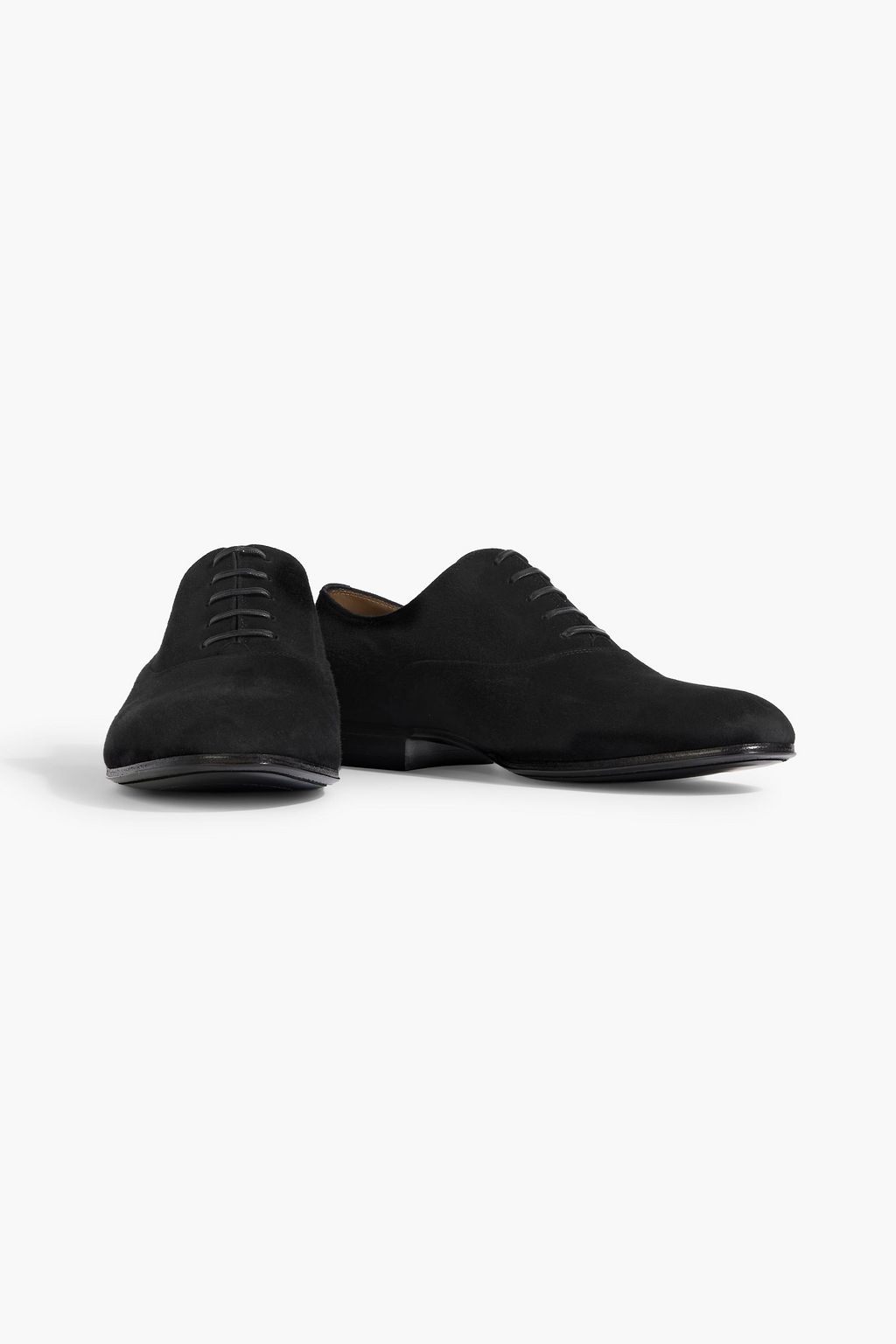 GIANVITO ROSSI Vittorio leather derby shoes