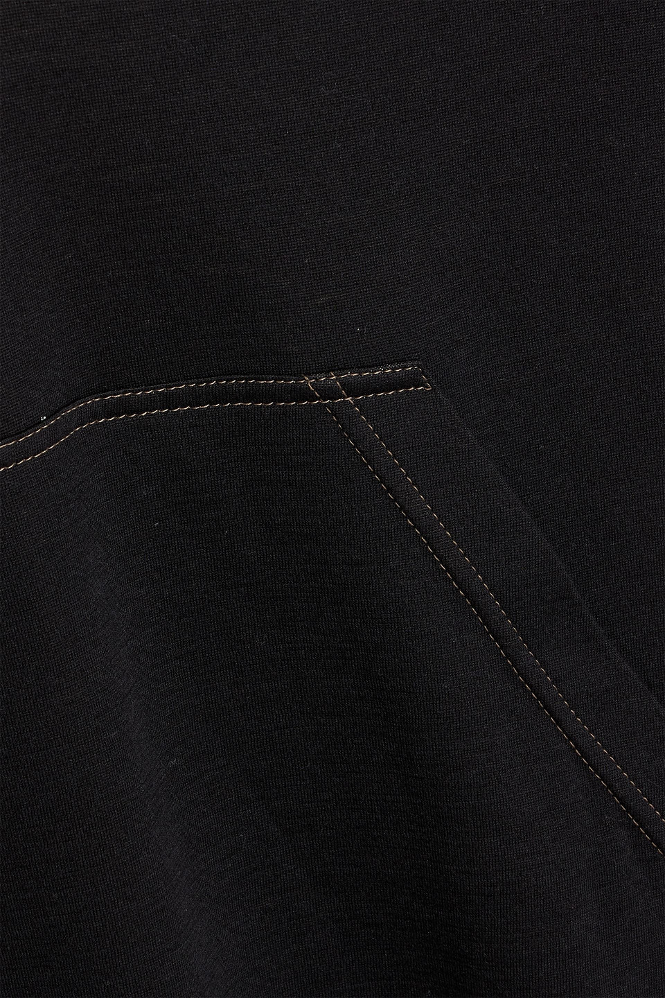 Brunello Cucinelli Bead-embellished Cotton-blend Jersey Half-zip Sweatshirt In Black