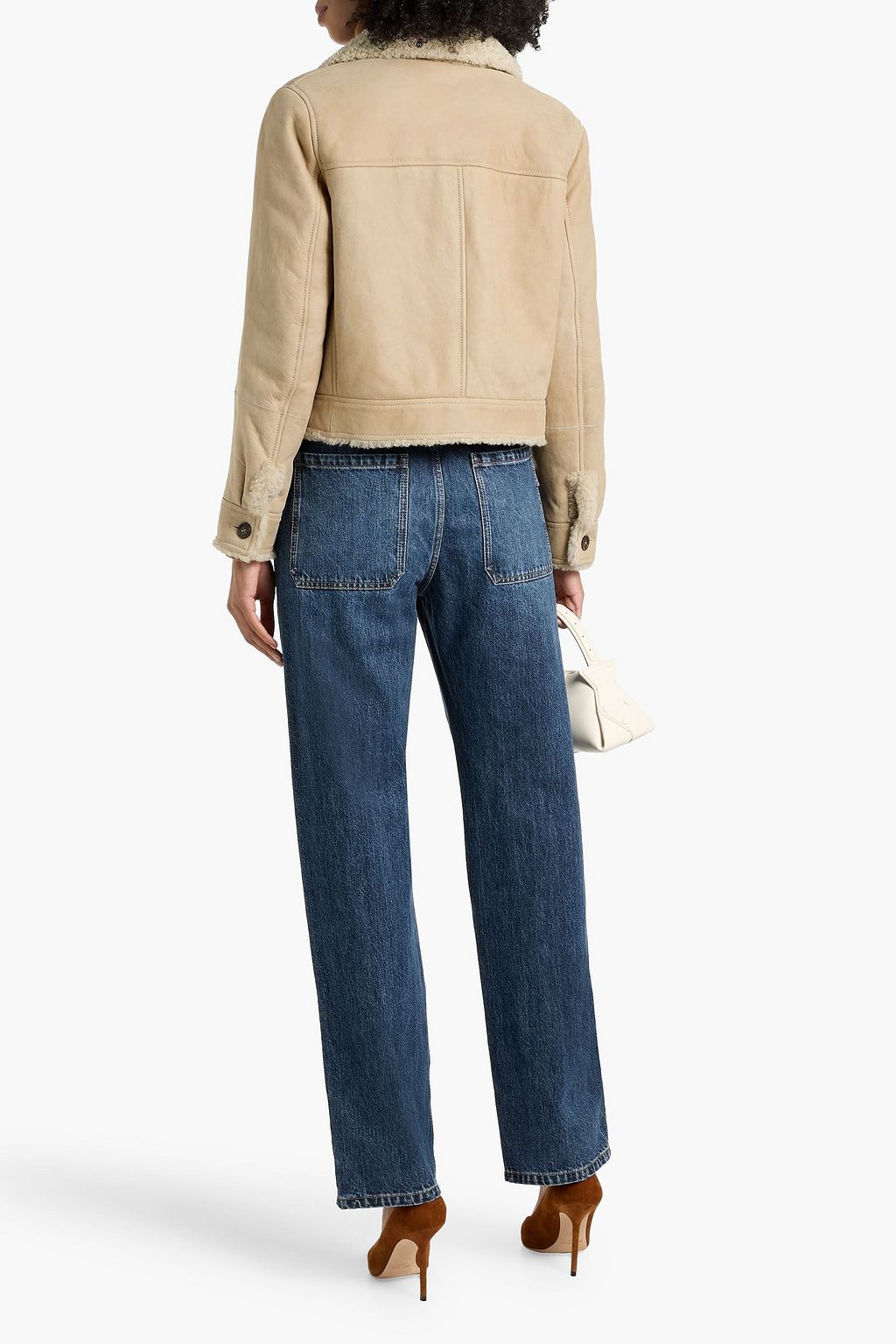 BRUNELLO CUCINELLI High-rise straight-leg jeans