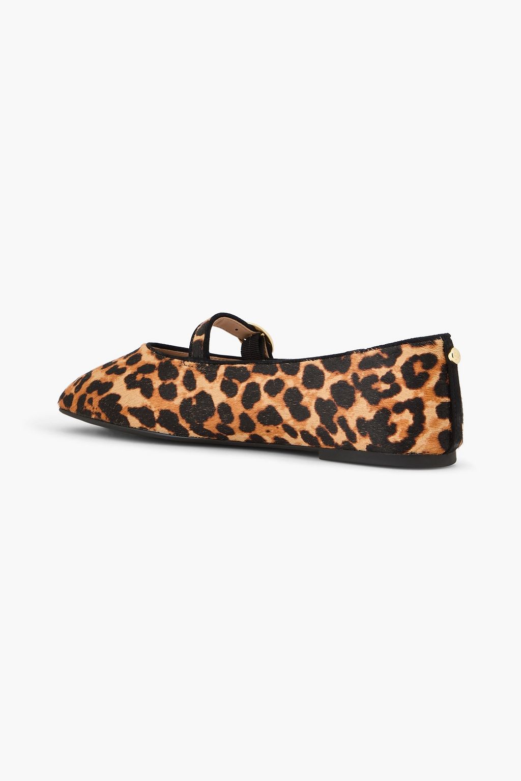 STUART WEITZMAN Kyra leopardprint calf hair Mary Jane flats THE — free download