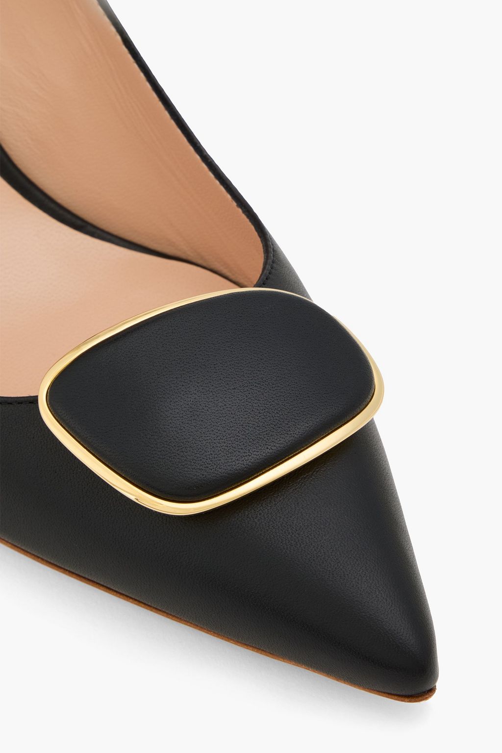RUPERT SANDERSON New Nada Double Pebble leather pumps
