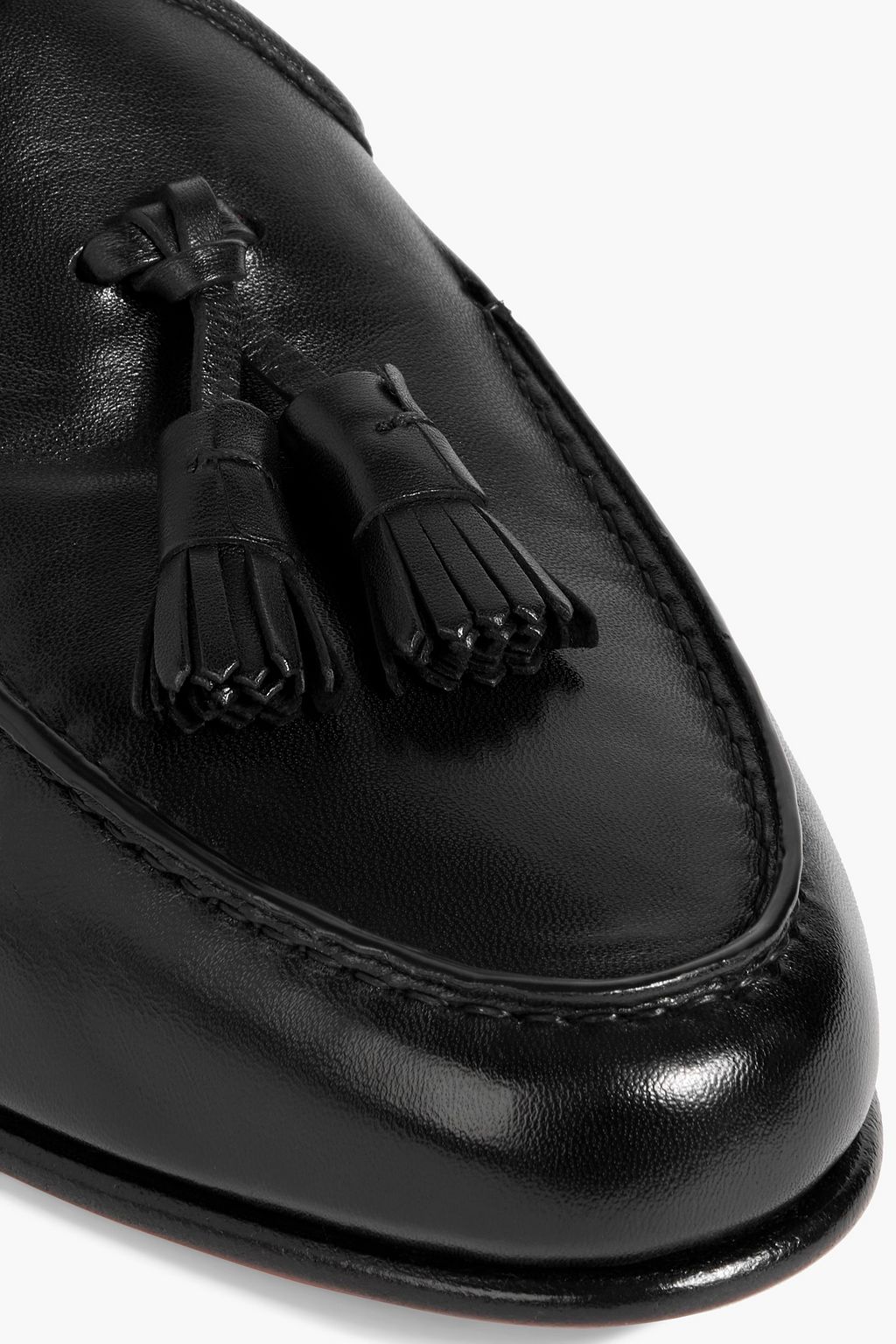 SANTONI Andrea tasseled leather loafers