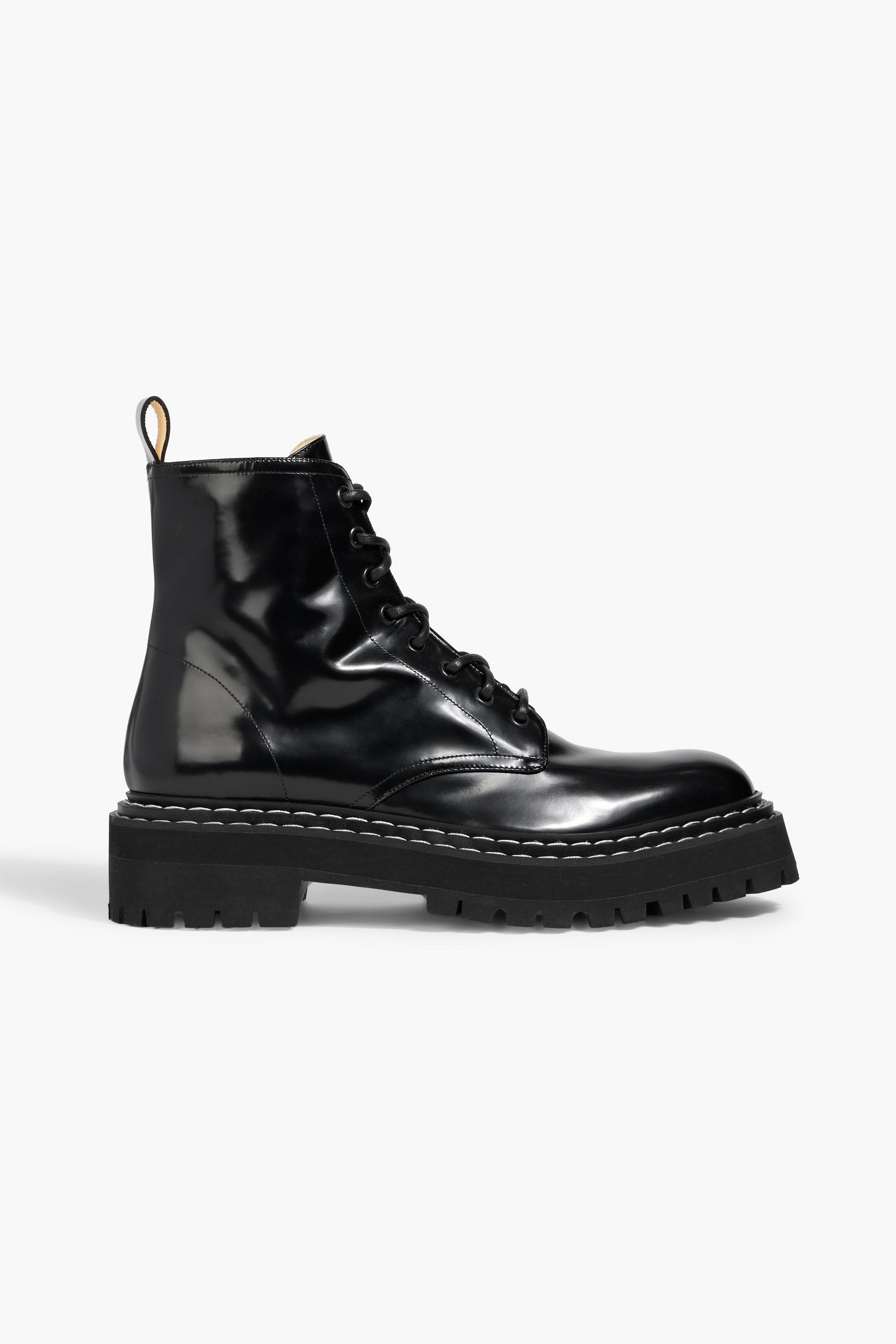 Proenza Schouler Leather combat boots