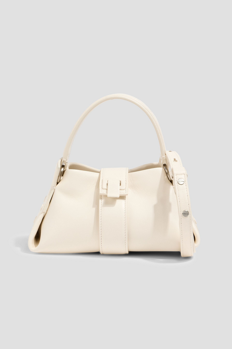 Proenza Schouler Park Leather Cross-body Bag In White