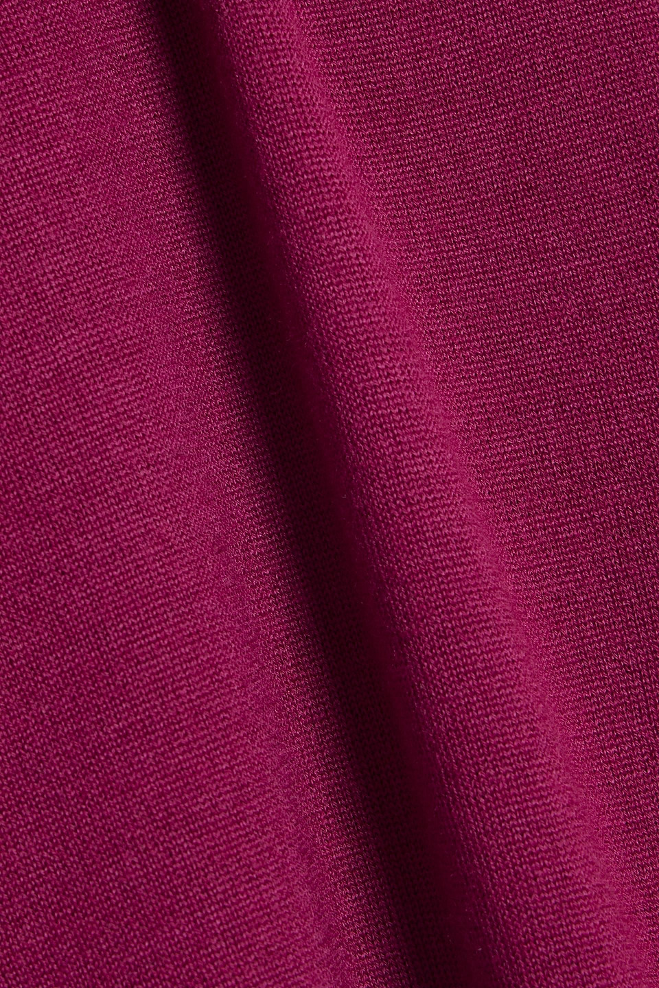 Another Tomorrow Wool Top In Pink