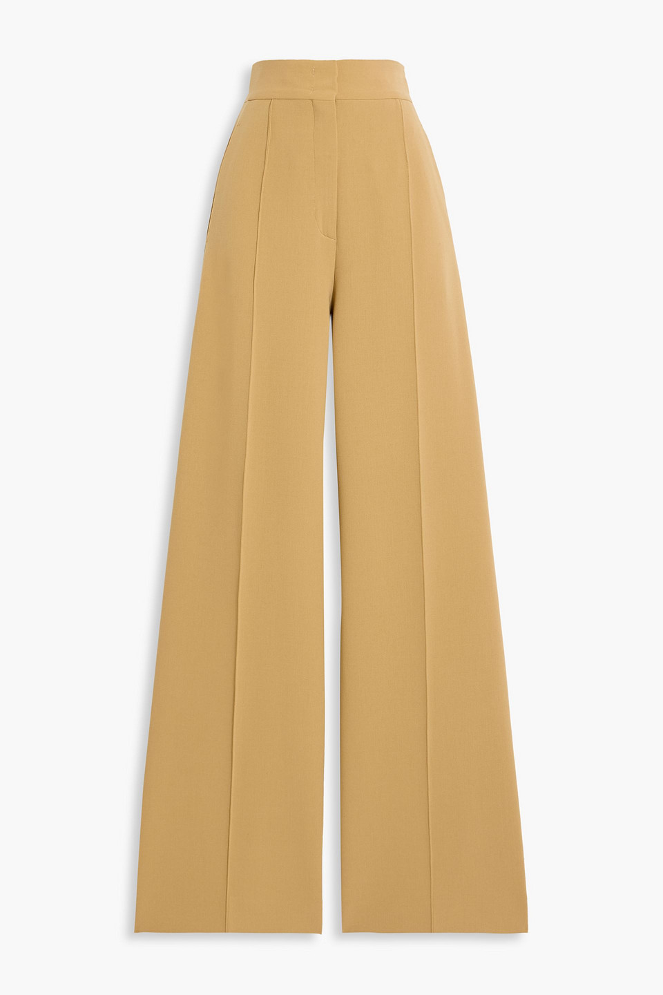 another tomorrow - wool-blend wide-leg pants - brown - it 38