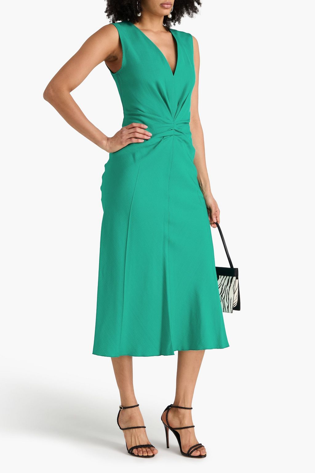 strapless open back dress WW43083] Victoria Beckham