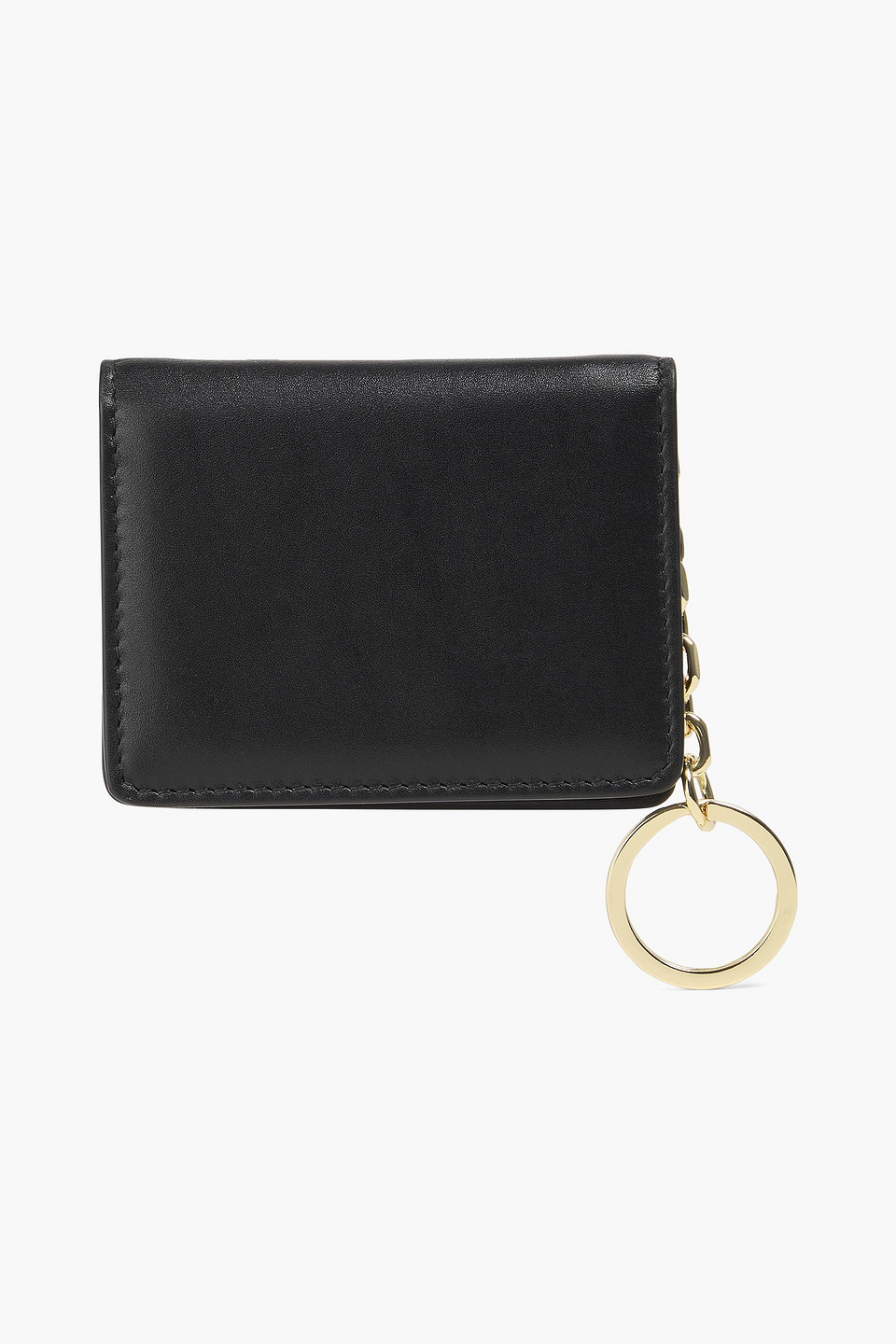 Maison Margiela Leather Cardholder In Black