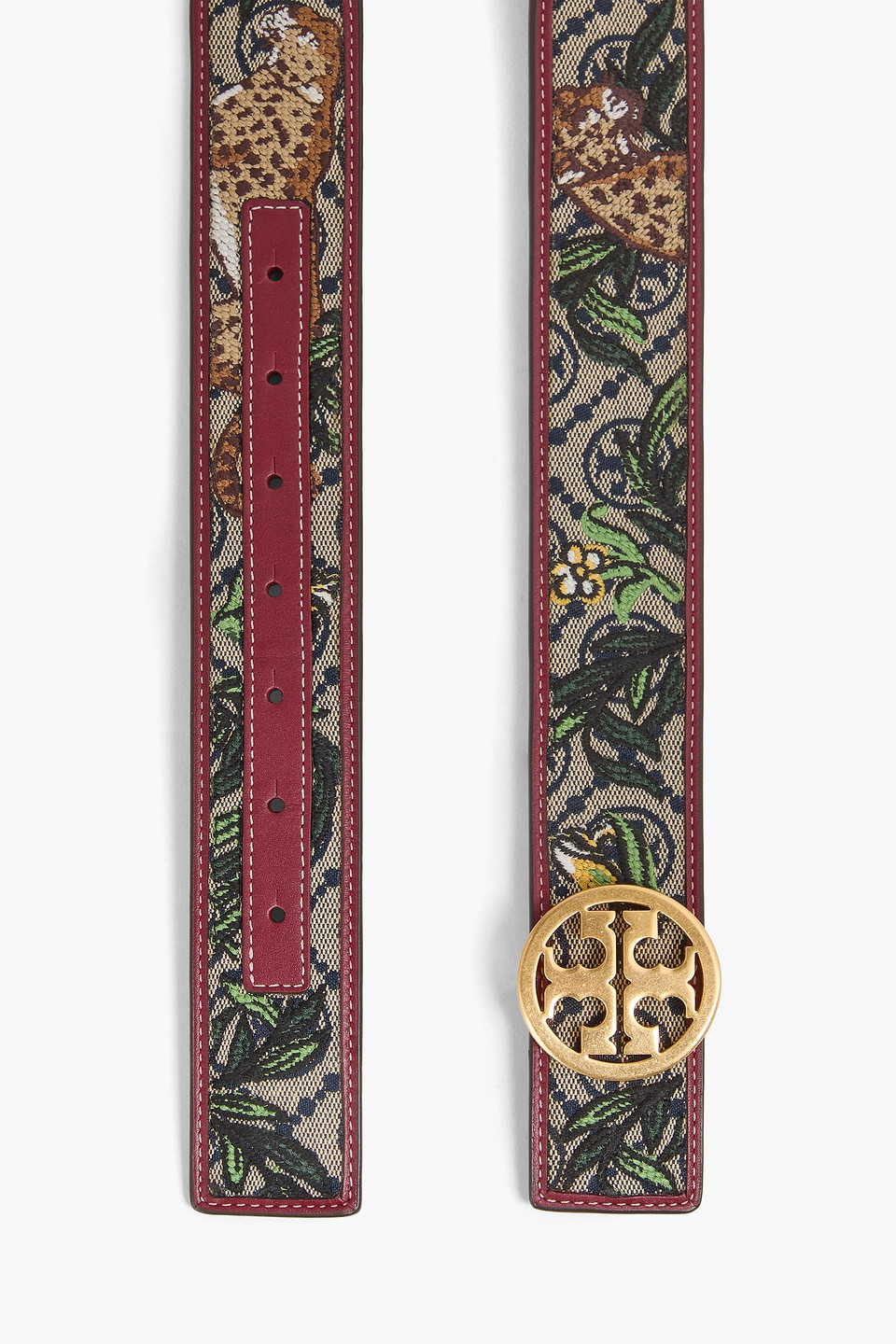  Tory Burch - Gürtel Aus Jacquard - Bunt - S 