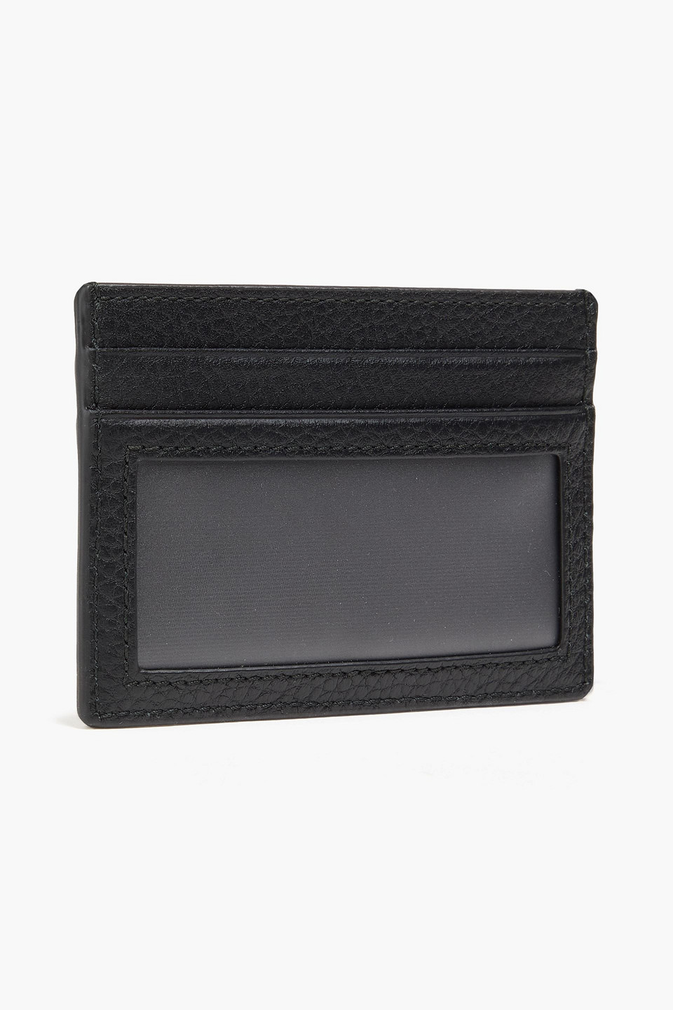  Bally - Kartenetui Aus Narbenleder - Schwarz - Onesize 