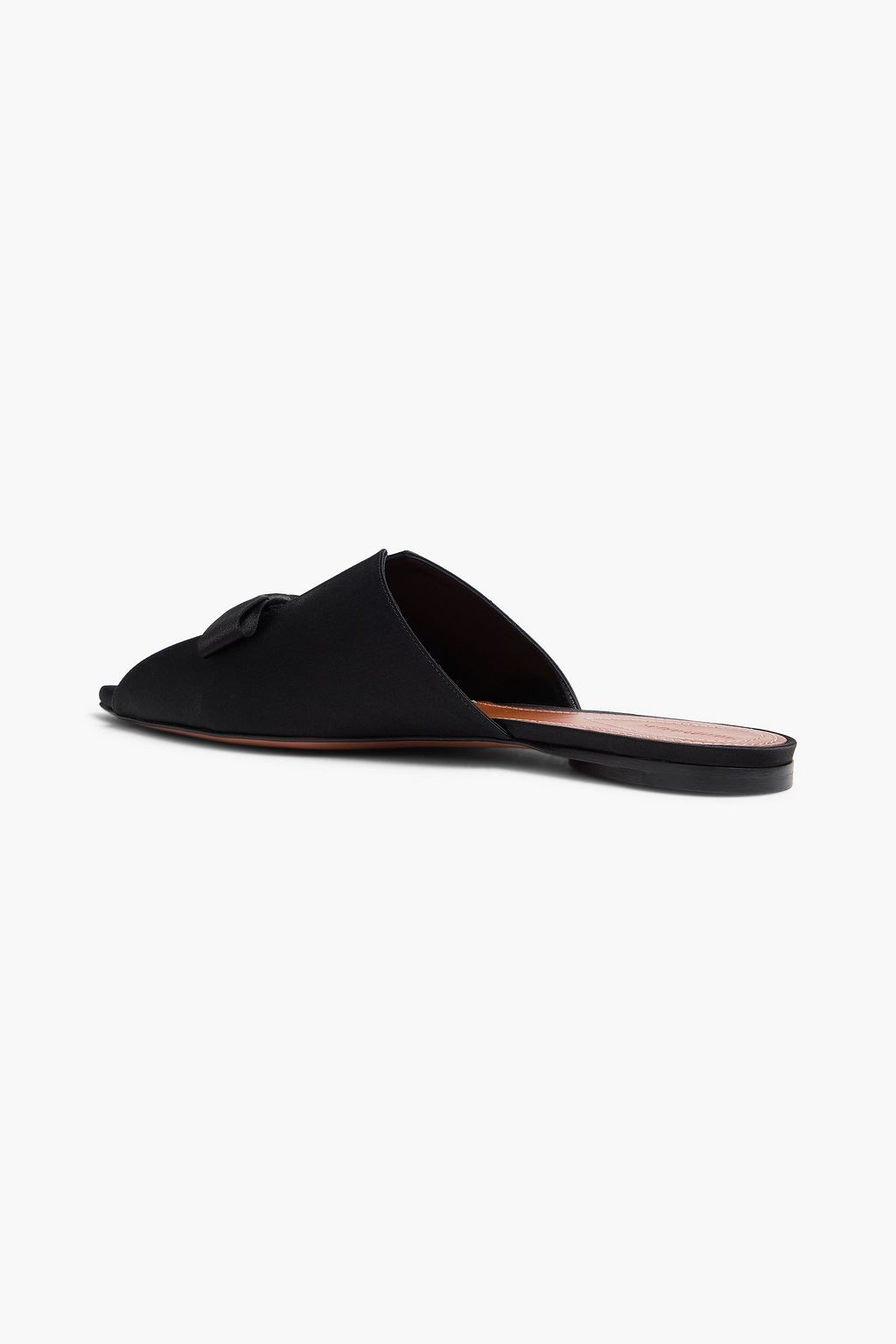 ZIMMERMANN Bow-detailed satin mules