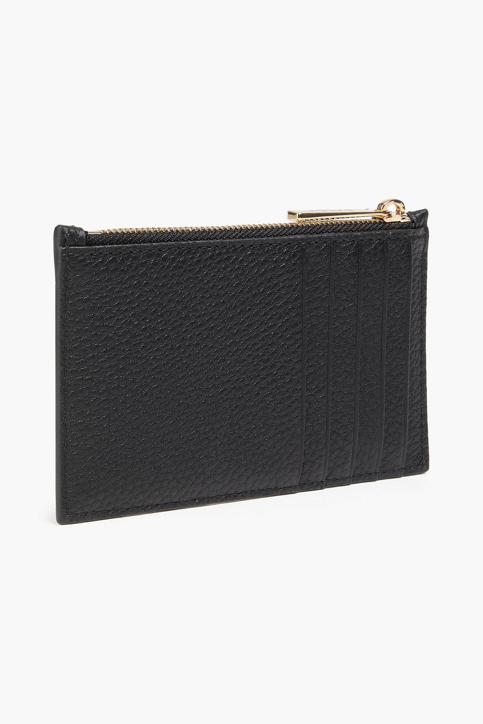  Bally - Kartenetui Aus Narbenleder - Schwarz - Onesize 