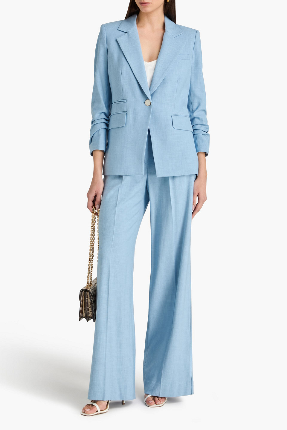  Veronica Beard - Blazer „battista“ Aus Canvas - Blau - Us 12 