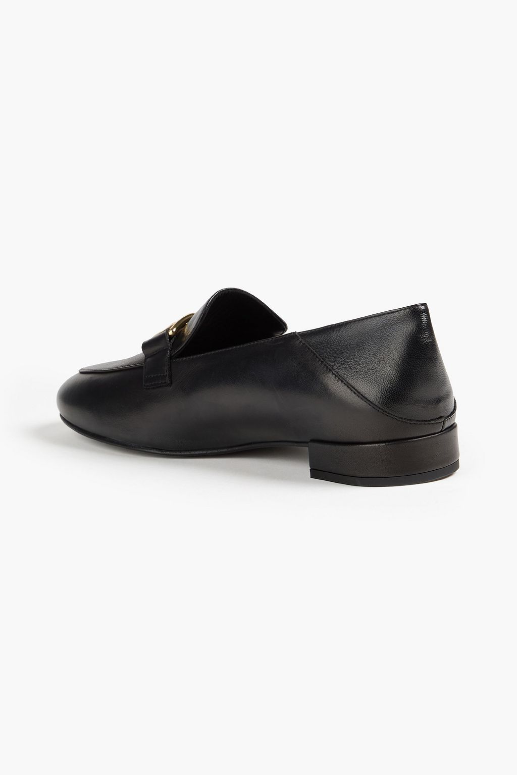 BALLY Ellah embellished leather loafers