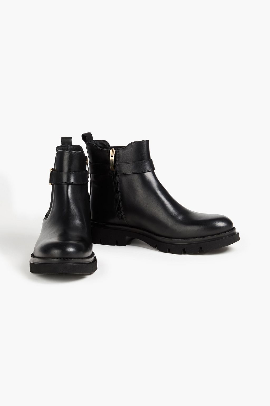 BALLY Weniska embellished leather Chelsea boots