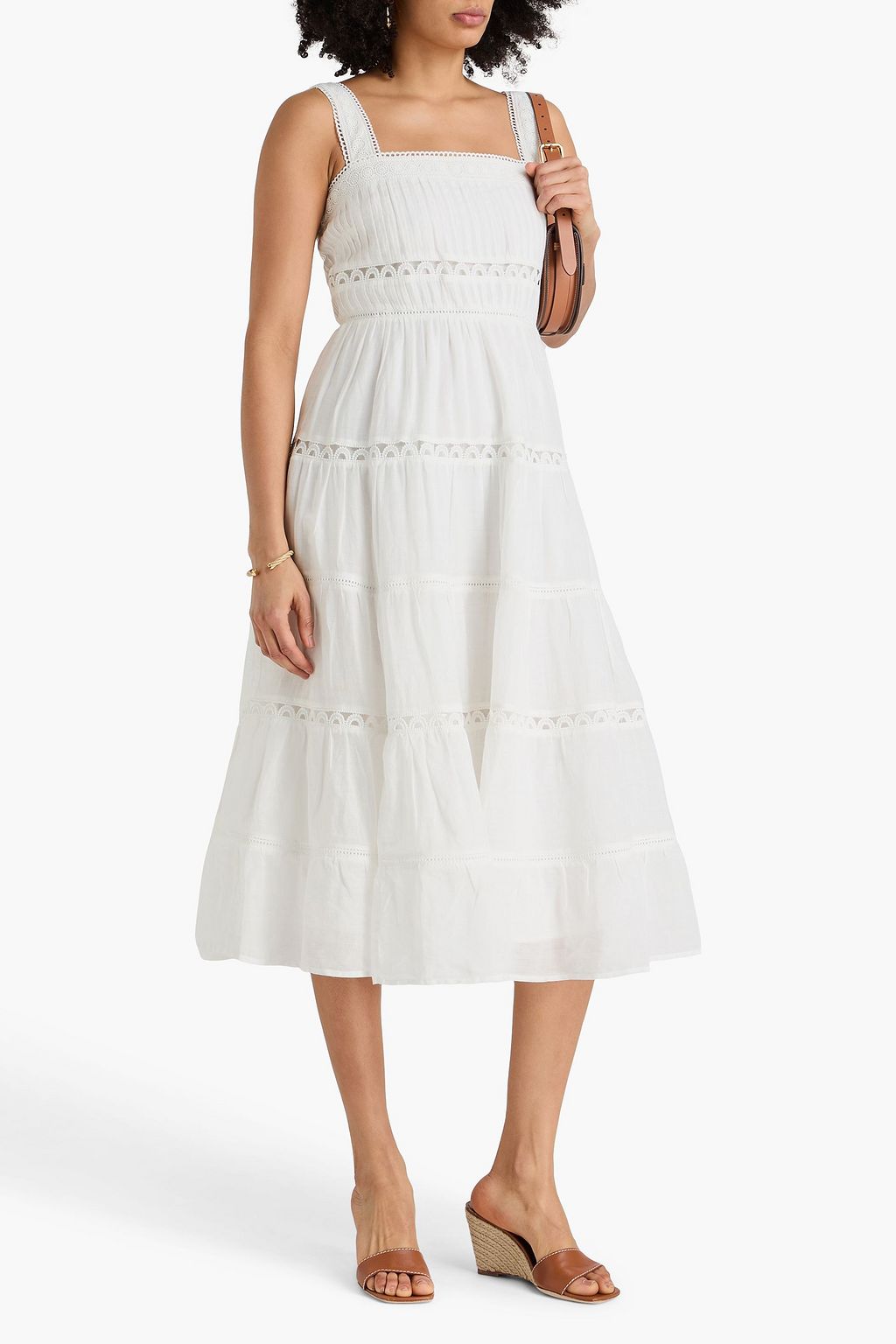 VERONICA BEARD Petra paisley-print linen midi dress | THE OUTNET