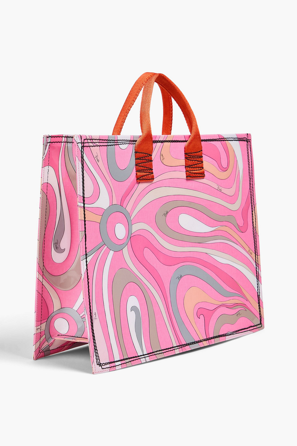 Pucci - Tote Bag Aus Twill Mit Print - Pink - Onesize 