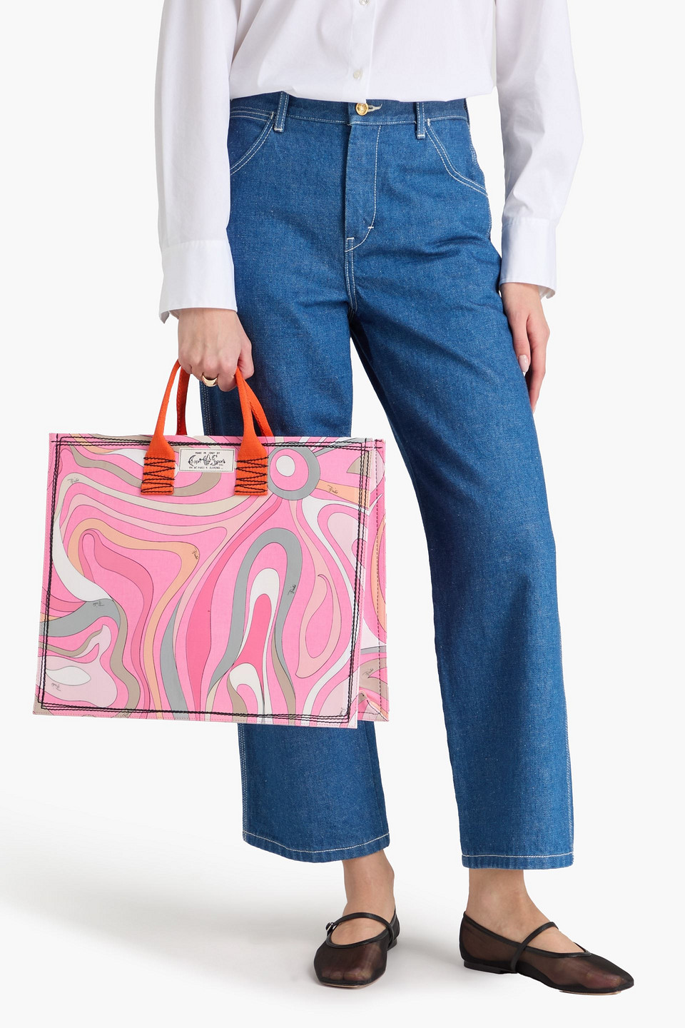  Pucci - Tote Bag Aus Twill Mit Print - Pink - Onesize 