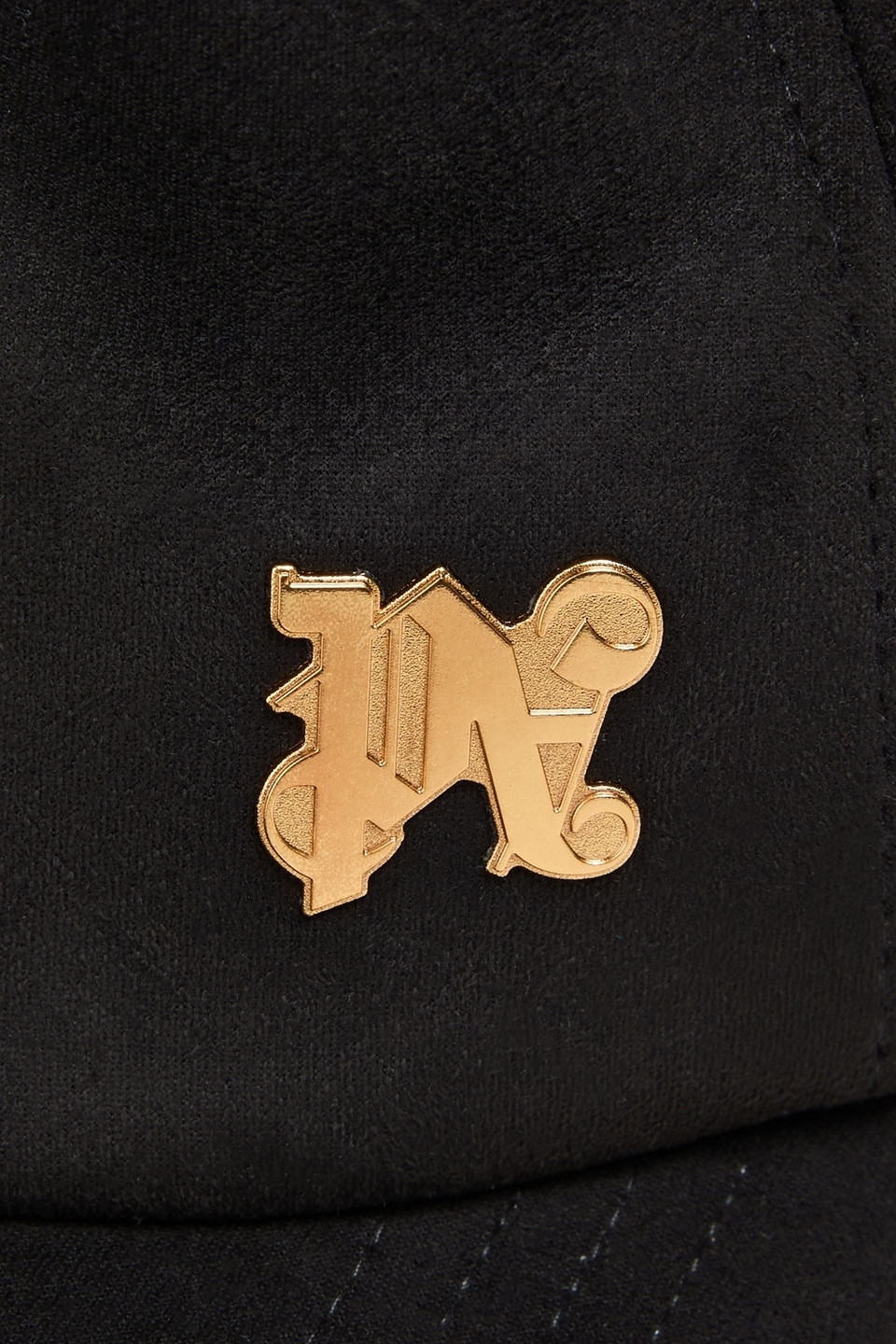  Palm Angels - Gebürstetes Baseballcap Mit Verzierung - Schwarz - Onesize 