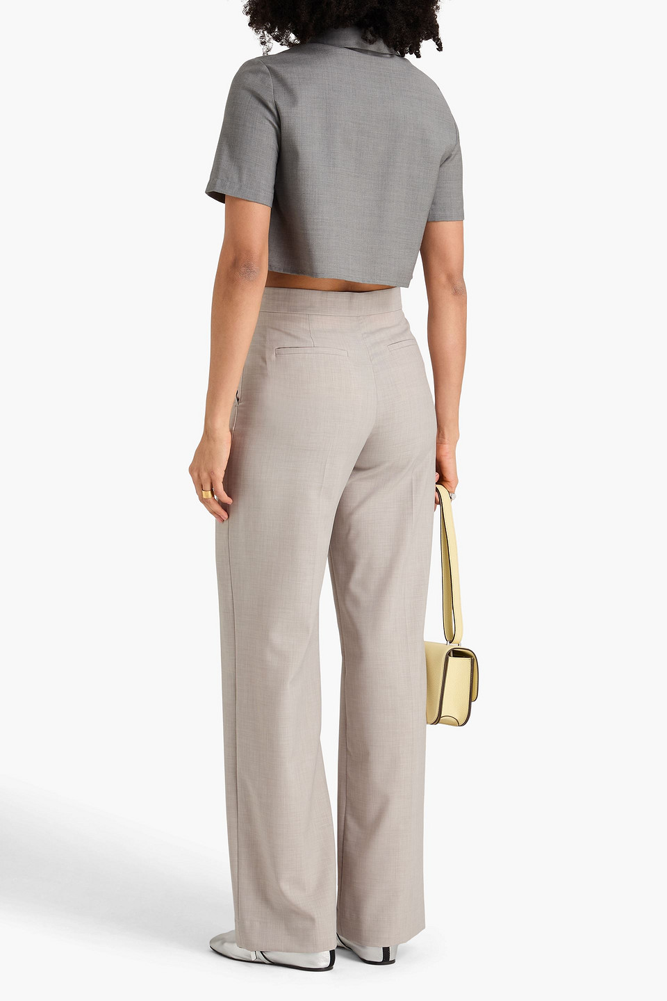  Tory Burch - Hose Mit Geradem Bein Aus Webstoff - Grau - Us 4 