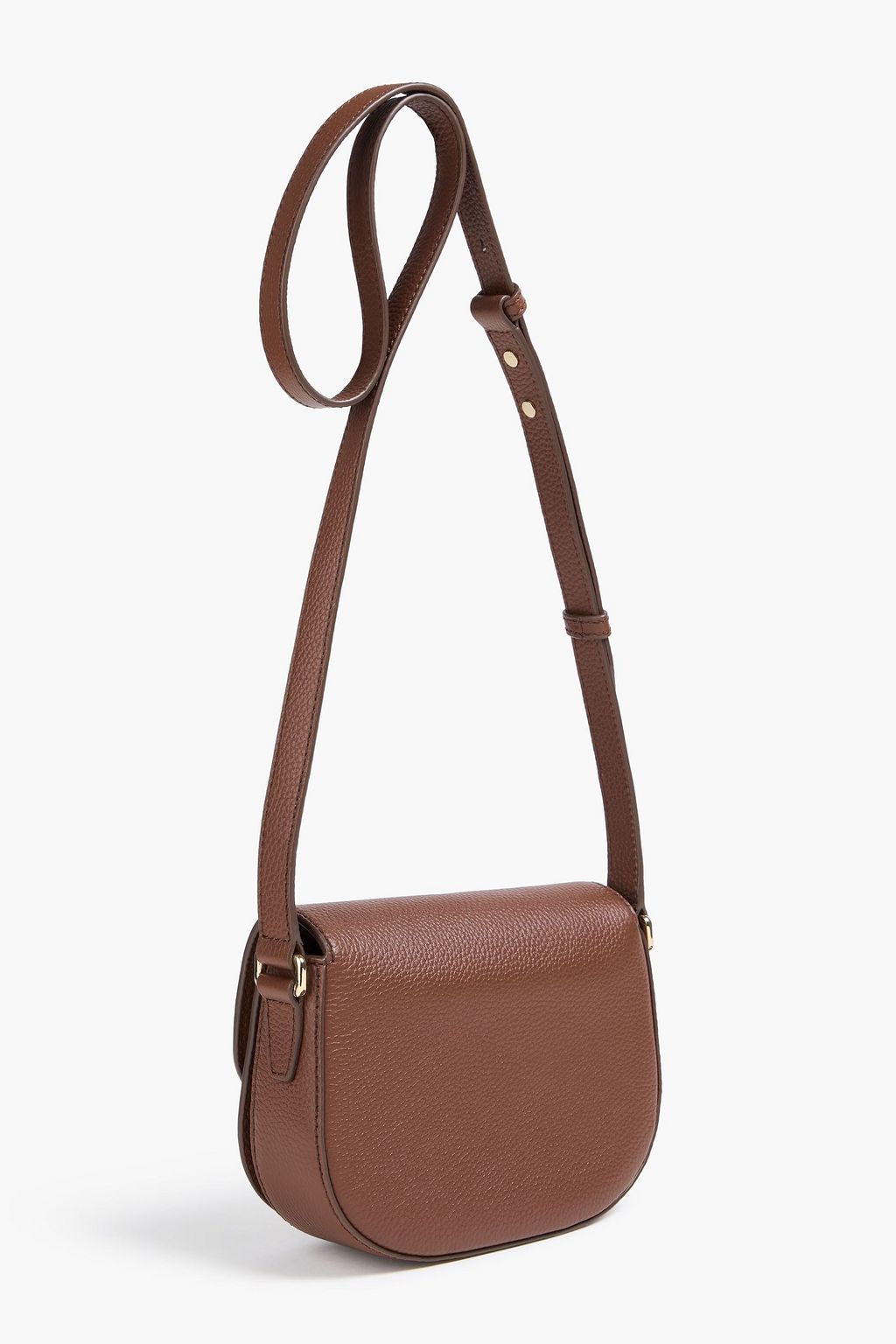 BALLY Adria pebbled-leather cross-body bag