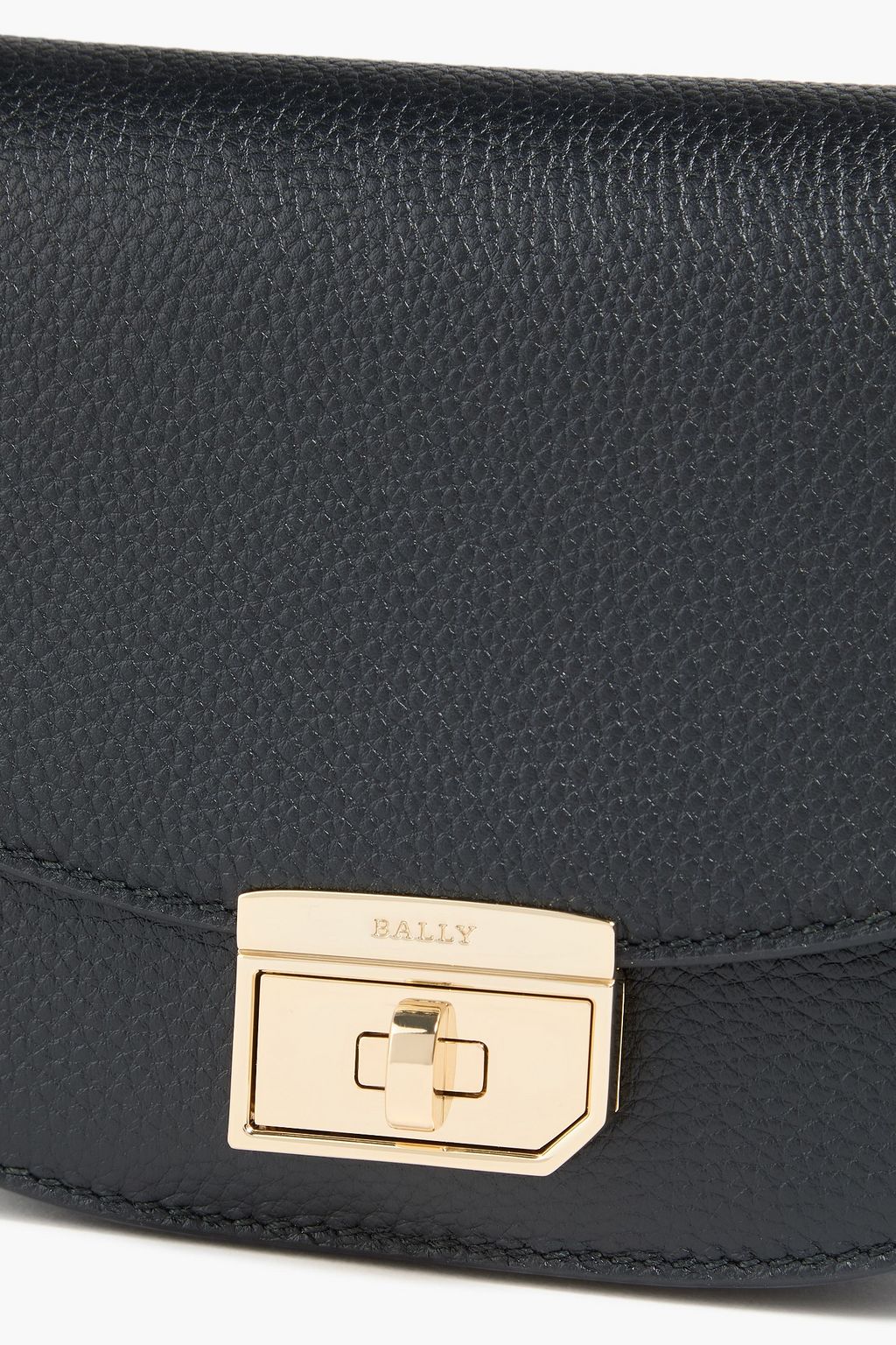BALLY Adria pebbled-leather cross-body bag