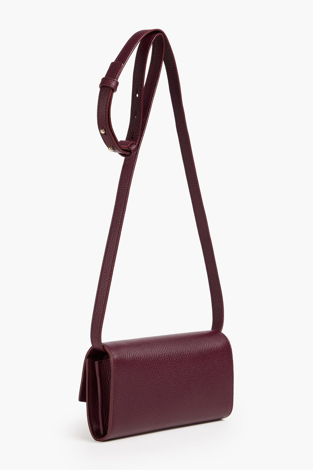 BALLY Adria pebbled-leather cross-body bag