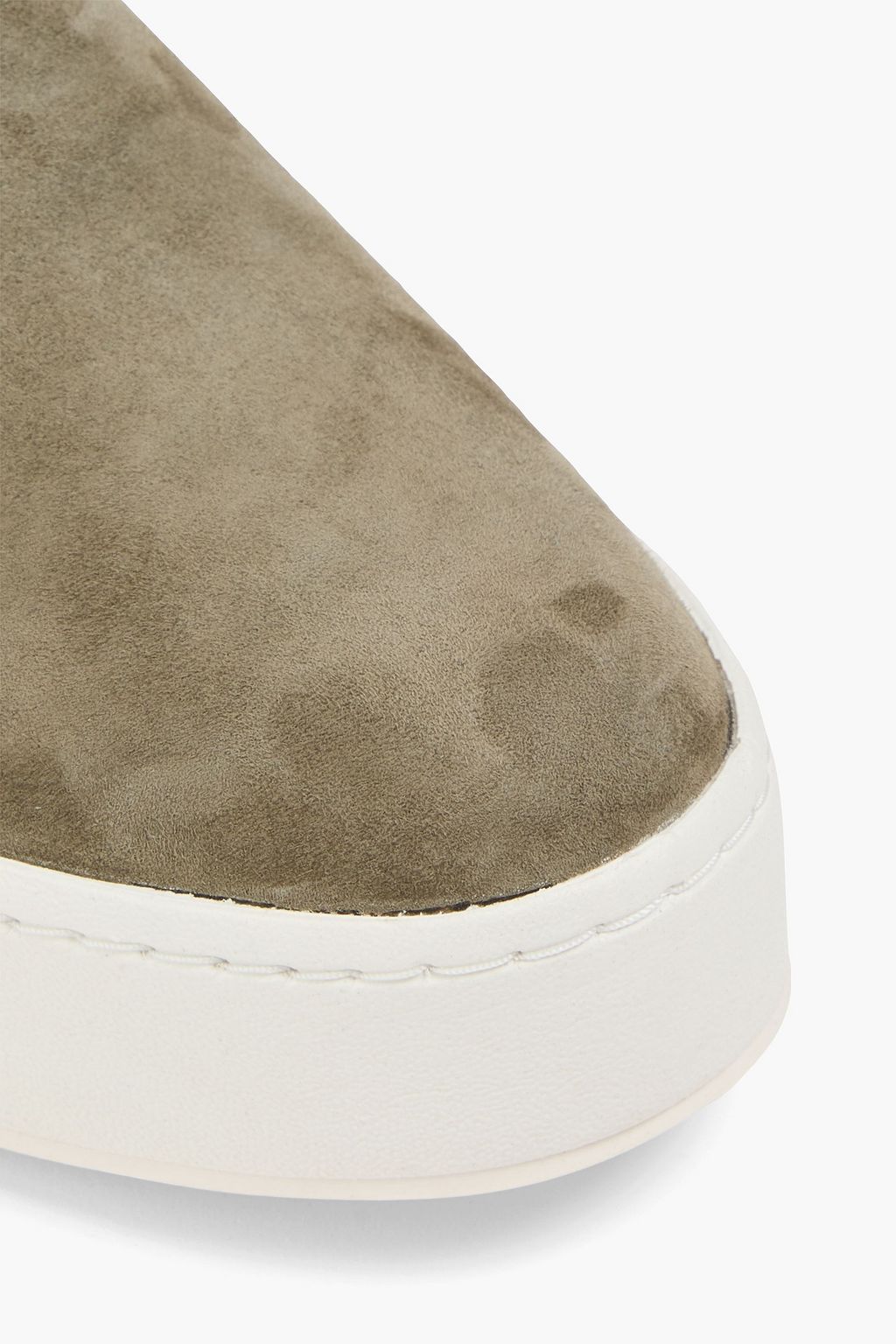 VINCE. حذاء سنيكرز "وارين" بنعل سميك من جلد السويد