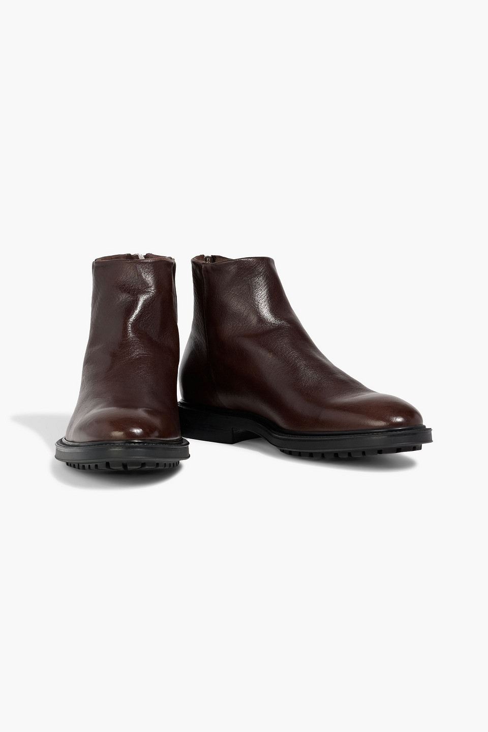Paul Smith Nik Leather Boots In Multi