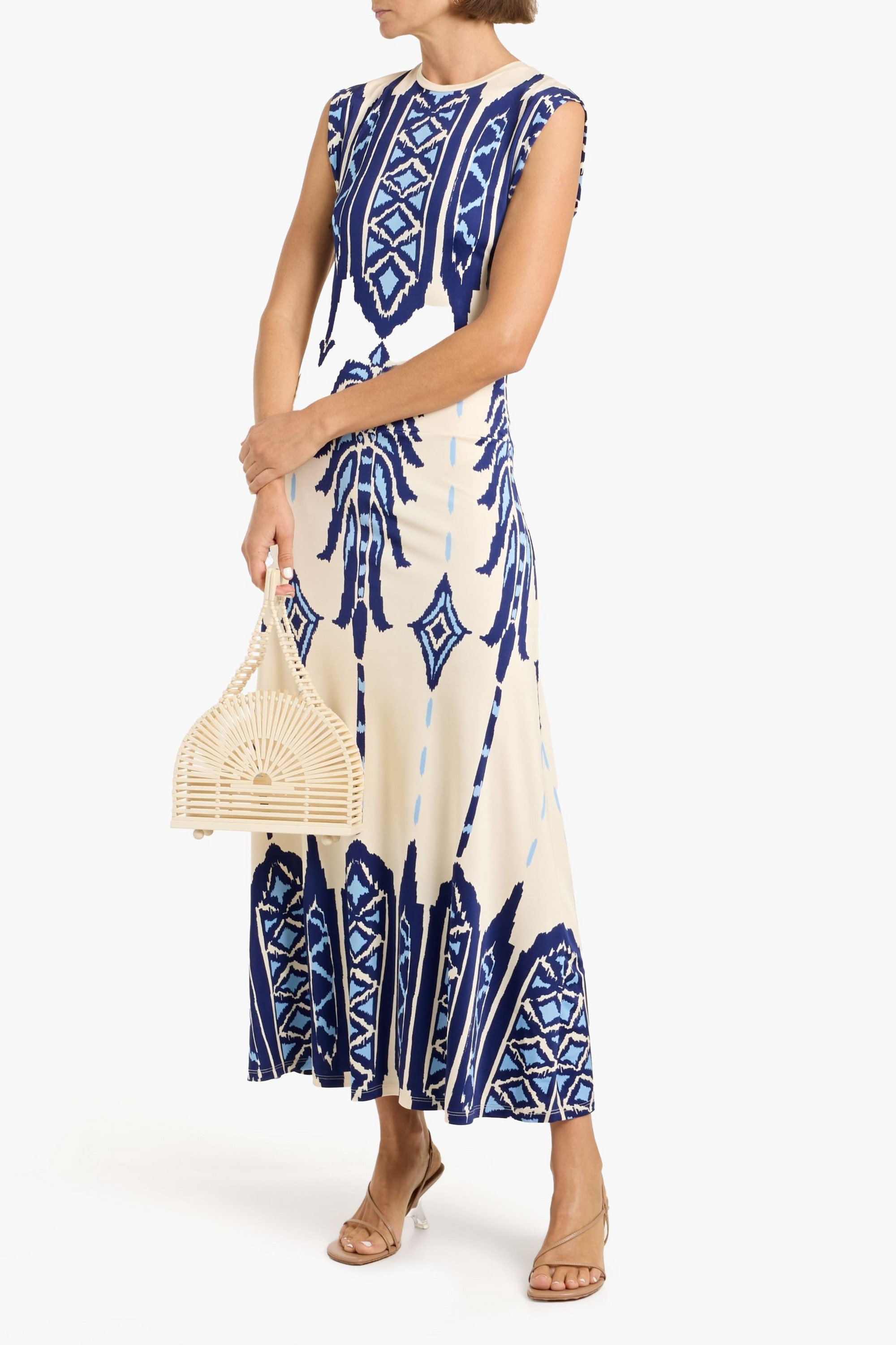 Johanna Ortiz - Cardinal Direction printed jersey maxi dress | Plush