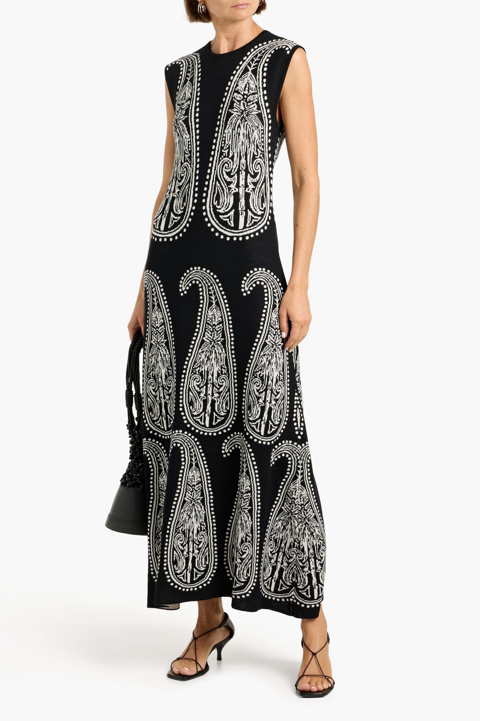 Johanna Ortiz - Air of Mystery jacquard-knit Pima cotton maxi
