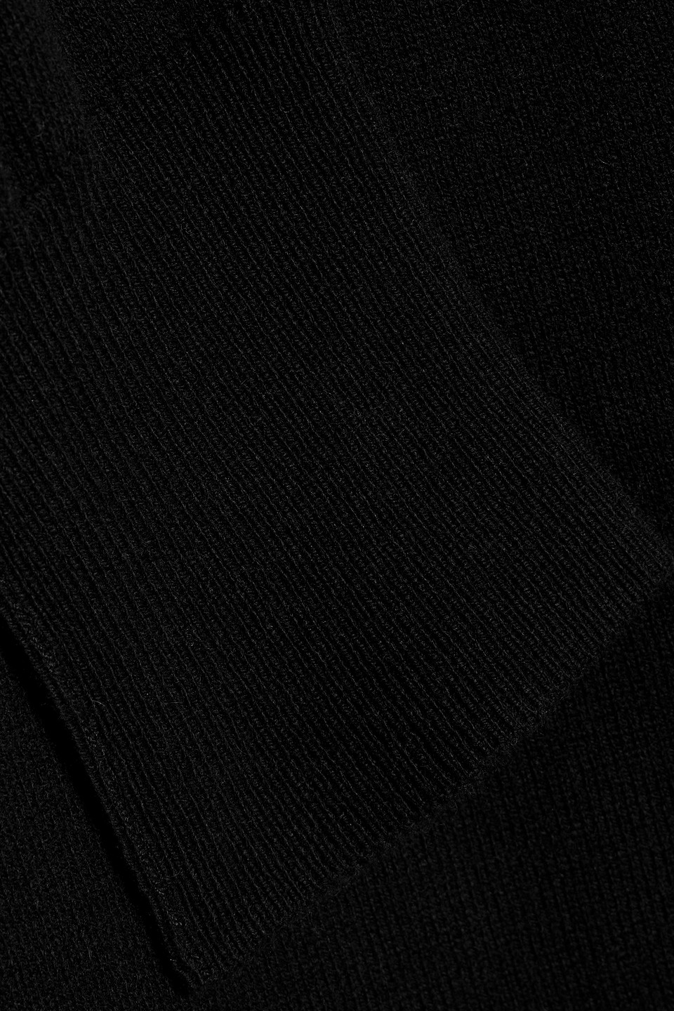 Simkhai Skyla Wrap-effect Knitted Midi Dress In Black