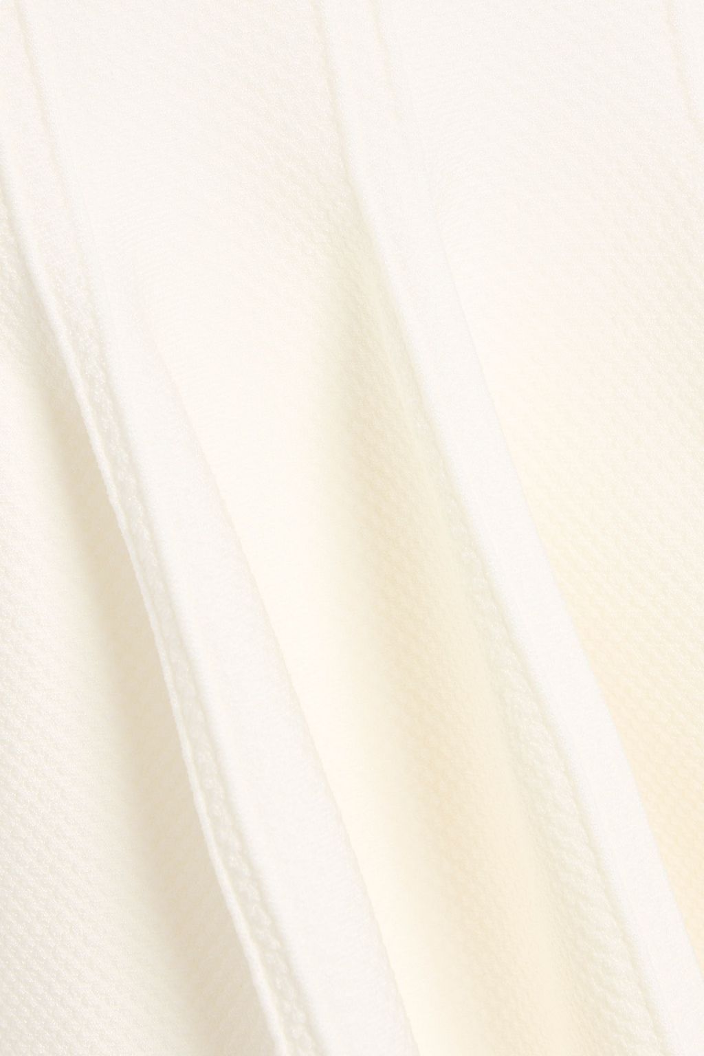 SIMKHAI Elektra pleated stretch-knit mini dress