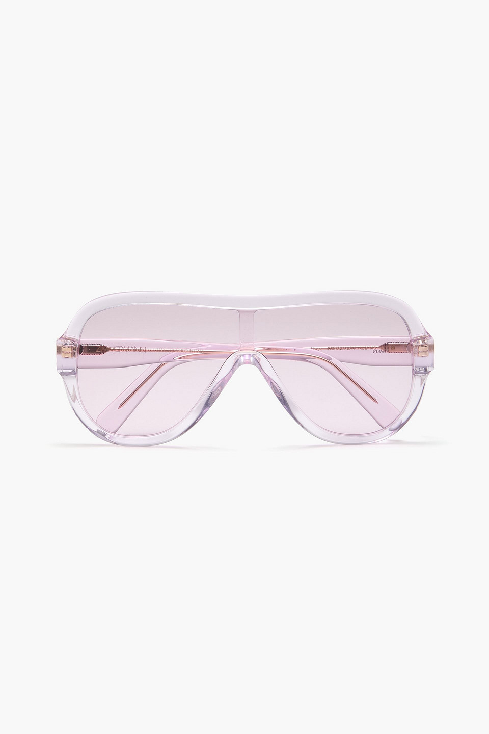 zimmermann - d-frame acetate sunglasses - purple - onesize