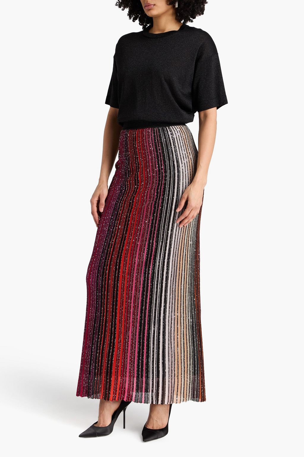 MISSONI Metallic knitted top | THE OUTNET